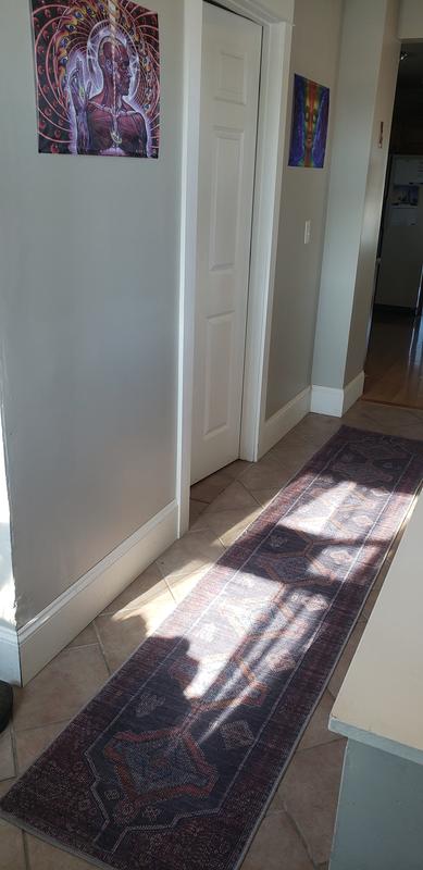 Customer photo for review titled "Alex Gray hallway!"