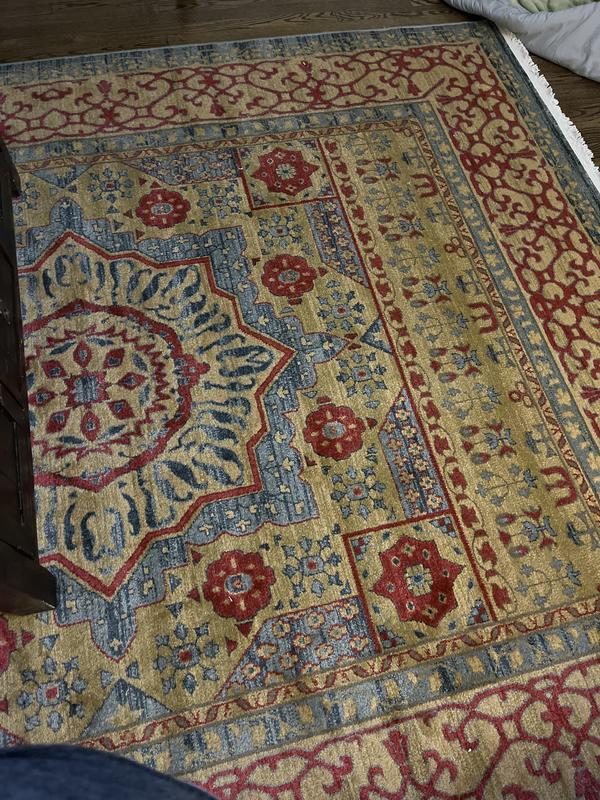 Customer photo for review titled "Love this rug!"