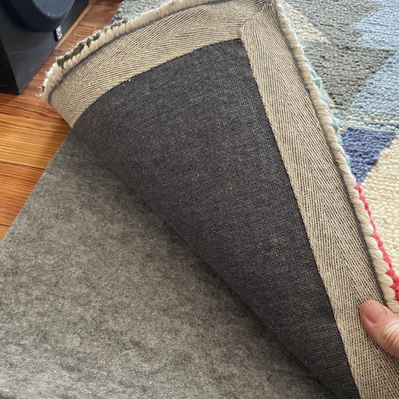 Customer photo for review titled "Great quality rug pad"