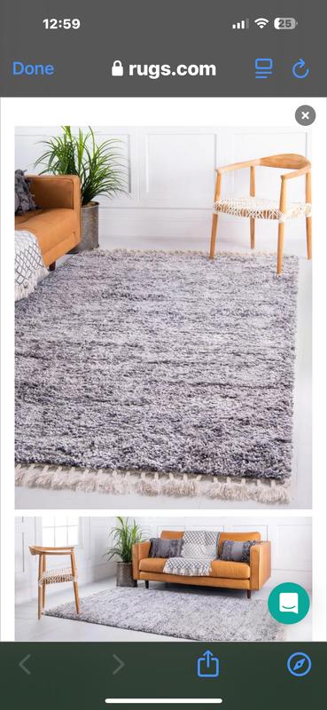 Customer photo for review titled "Missing fringe"