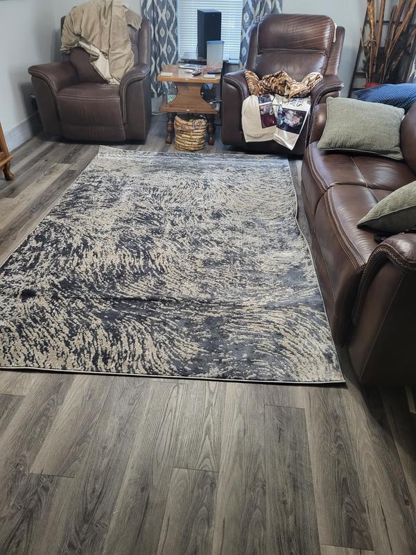Customer photo for review titled "Ok Rug dull colors"
