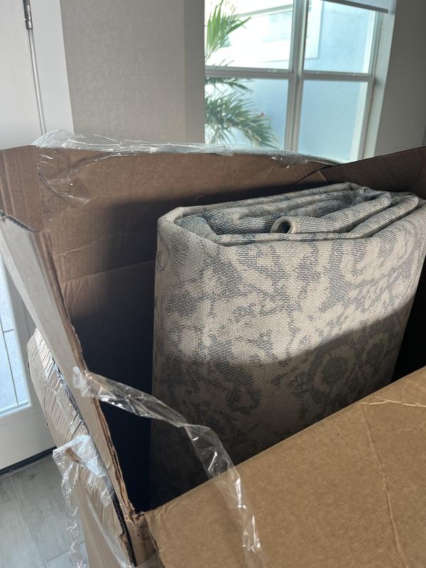 Customer photo for review titled "No protective packaging"