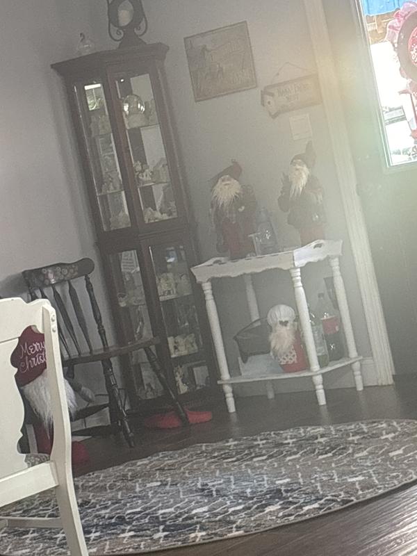 Customer photo for review titled "Love texture and so easy to vacuum."