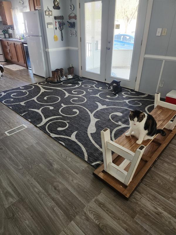 Customer photo for review titled "Pet friendly"