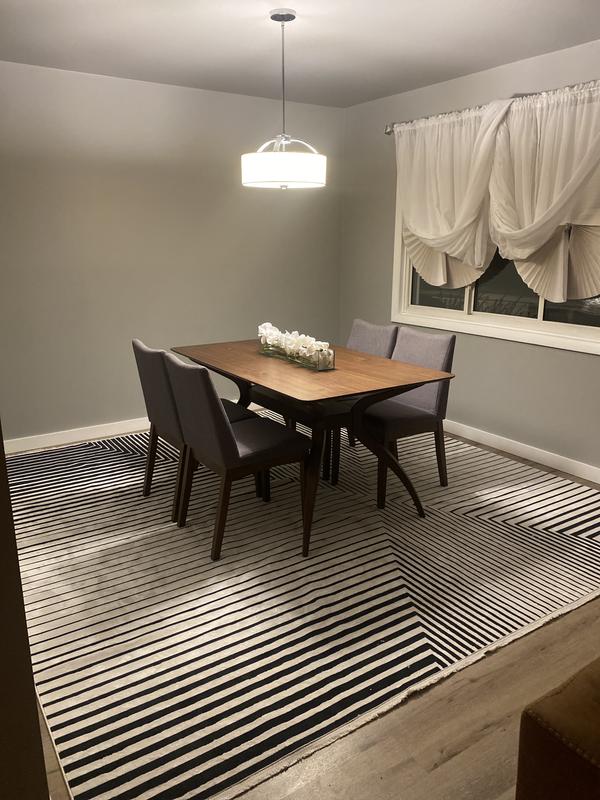 Customer photo for review titled "Modern look."