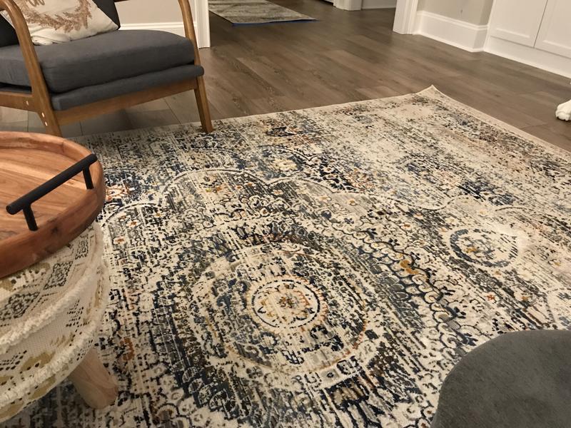 Customer photo for review titled "Great rug for a great price!"