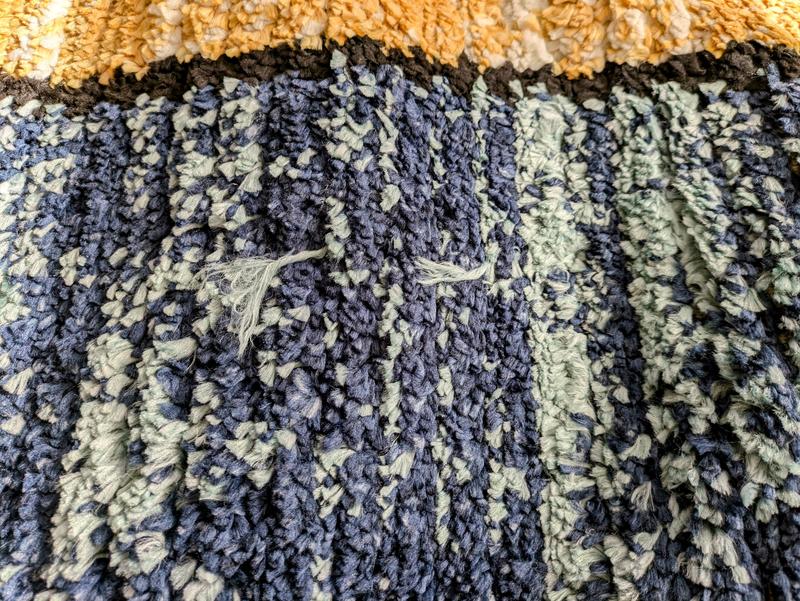 Customer photo for review titled "Cute design but off-gassing cheaply manufactured"