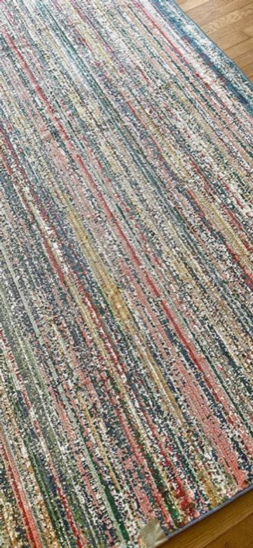 Customer photo for review titled "The gemstone rug is perfect 4 a baby girls nursery"