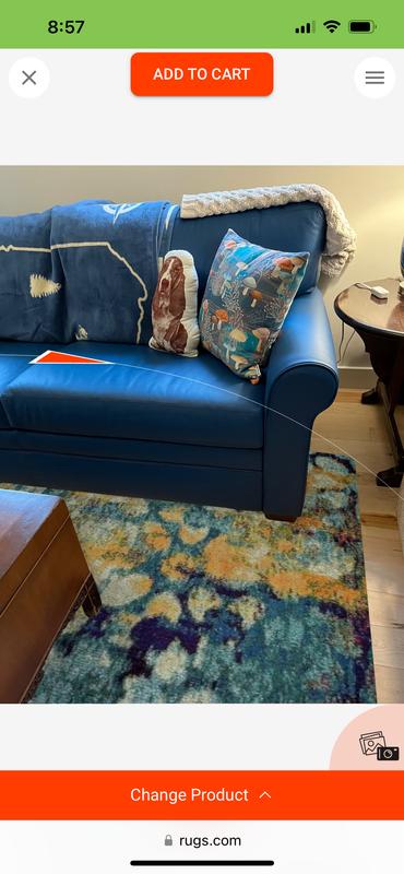 Customer photo for review titled "Bright and modern!"