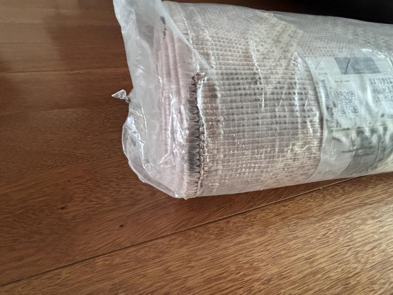 Customer photo for review titled "Disappointed with this rug"