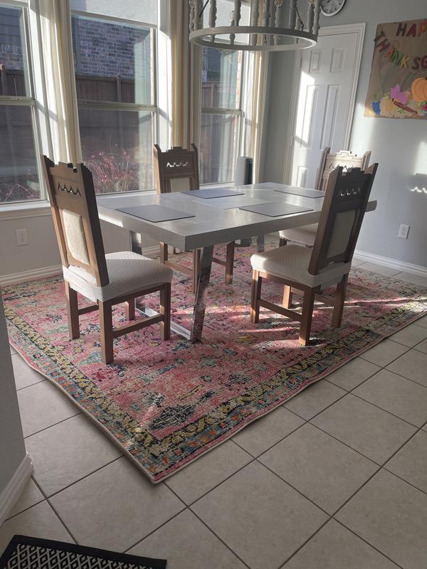 Customer photo for review titled "Pop of color"