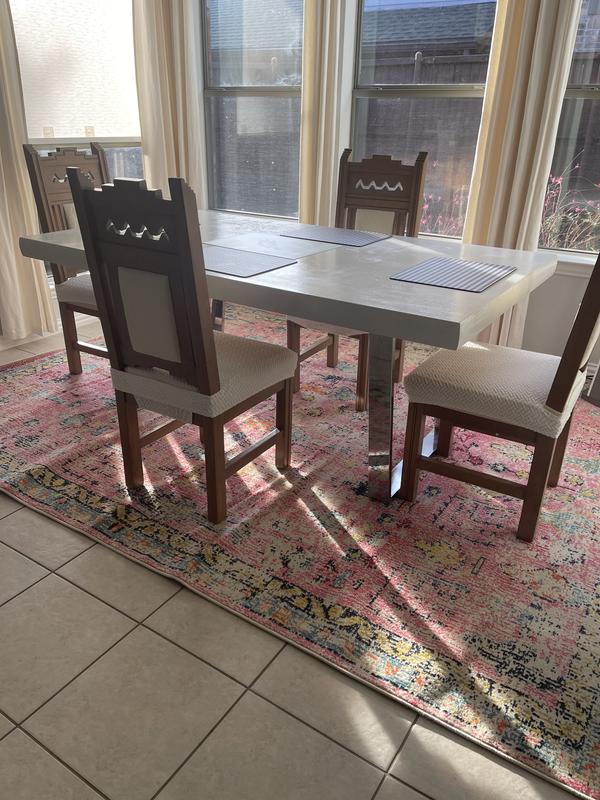 Customer photo for review titled "Pop of color"