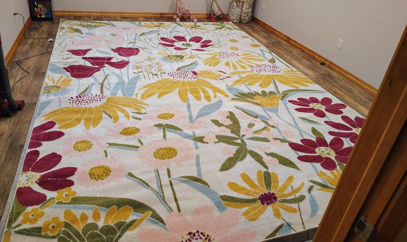 Customer photo for review titled "Nice pattern but not nice texture"