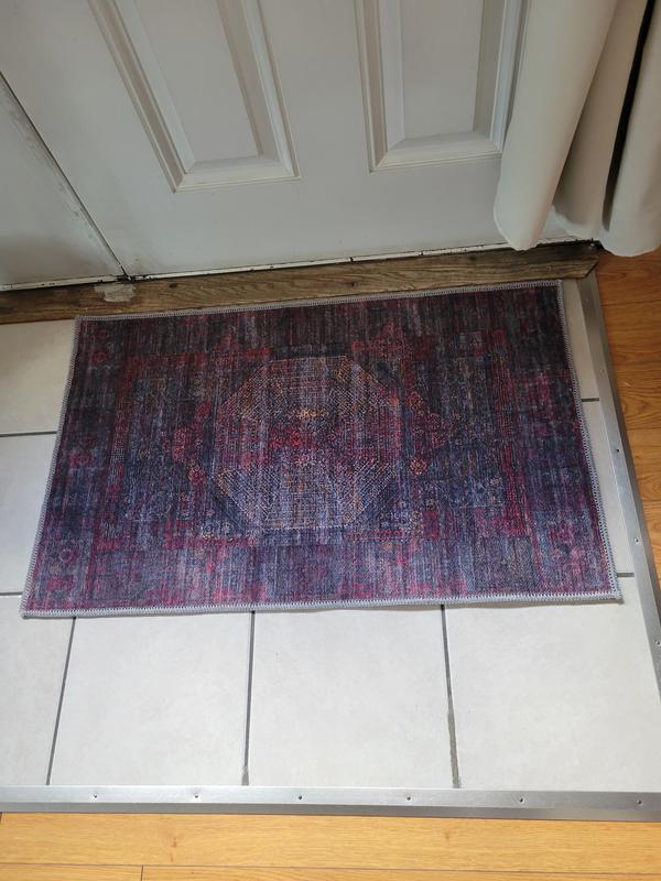 Customer photo for review titled "Soft & washable!"