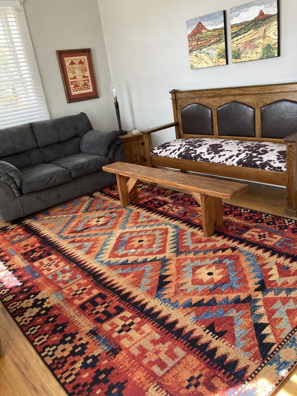 Customer photo for review titled "Love this rug"