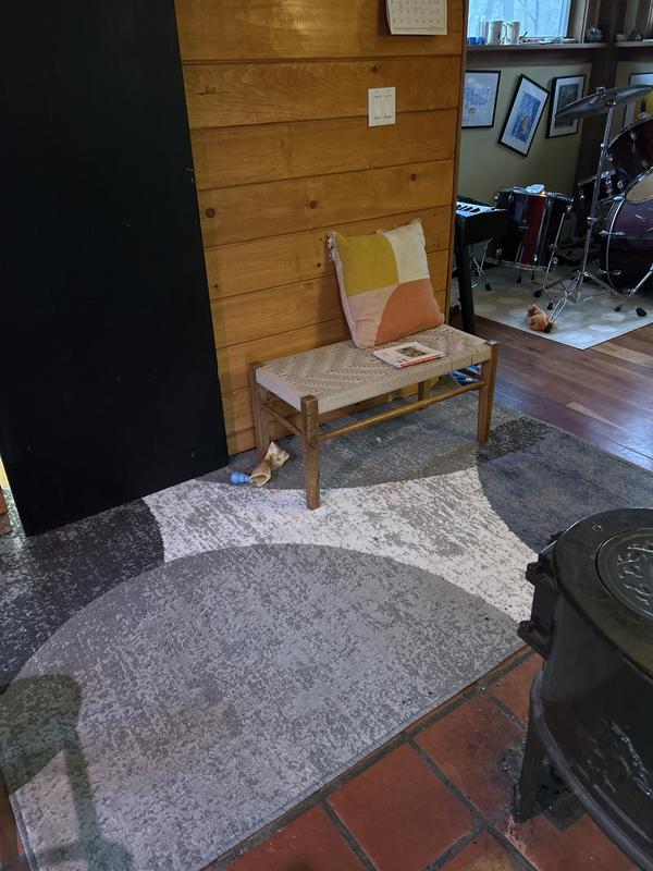 Customer photo for review titled "Cozy Rug"