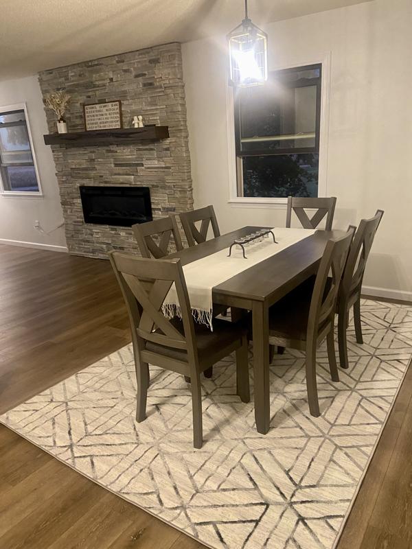 Customer photo for review titled "Don’t hesitate to buy- beautiful and luxurious rug"