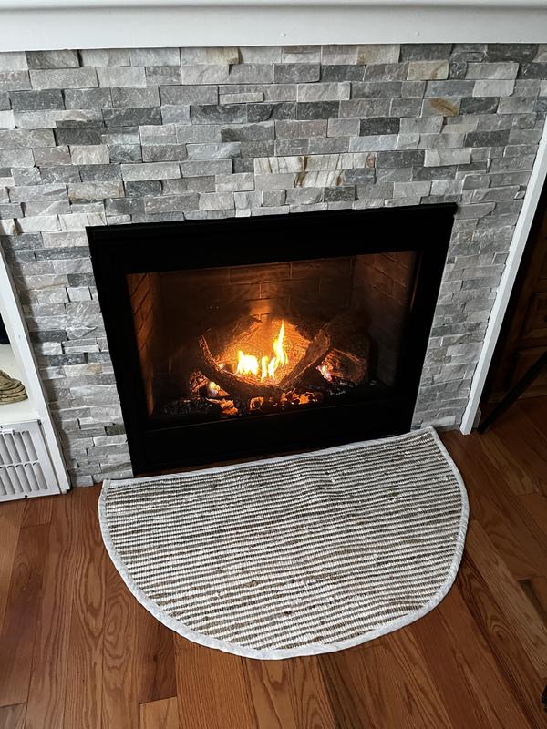 Customer photo for review titled "Jute rug"
