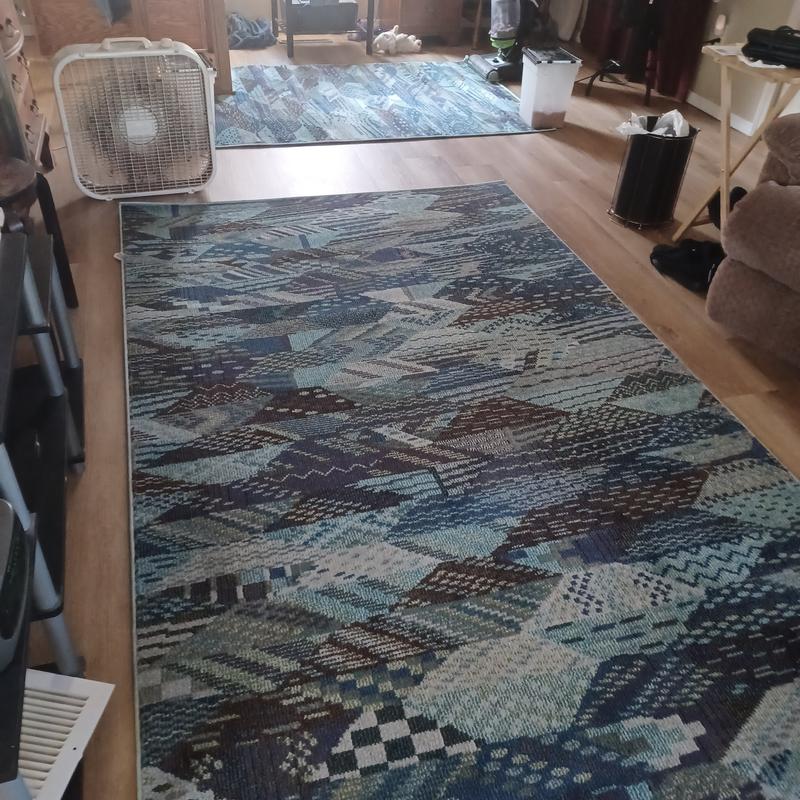 Customer photo for review titled "Beautiful rugs"