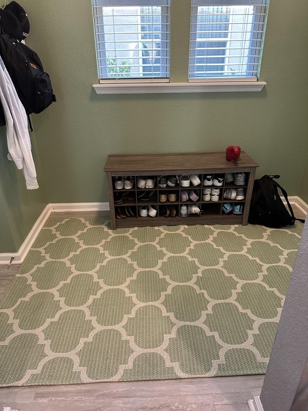 Customer photo for review titled "Perfect rug for any room!"