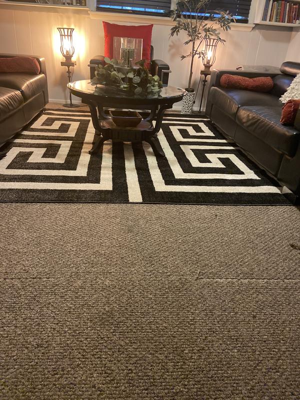 Customer photo for review titled "Beautiful Bold Rug"