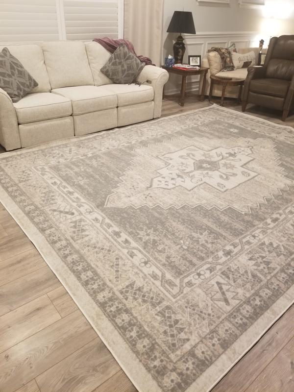 Customer photo for review titled "LOVE OUR RUG"