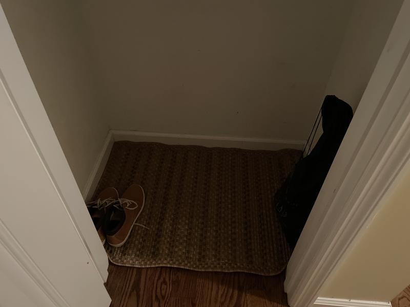 Customer photo for review titled "Closet care"