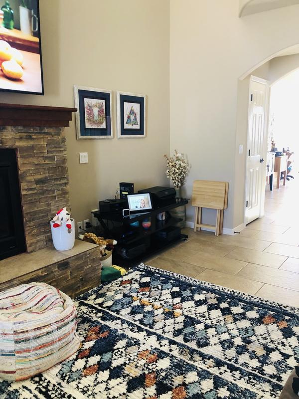 Customer photo for review titled "8x10 Morocco Rug"