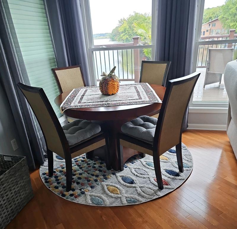 Customer photo for review titled "Cute Accent Rug"