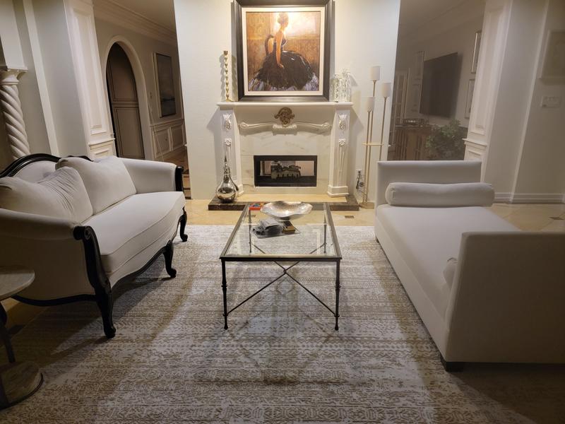Customer photo for review titled "Gorgeous rug"
