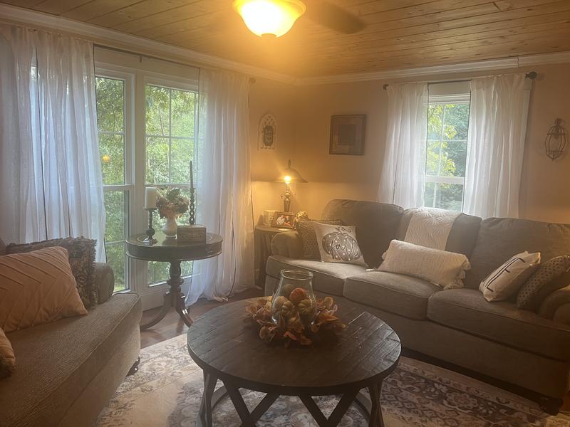 Customer photo for review titled "I was looking for something bright and light!"