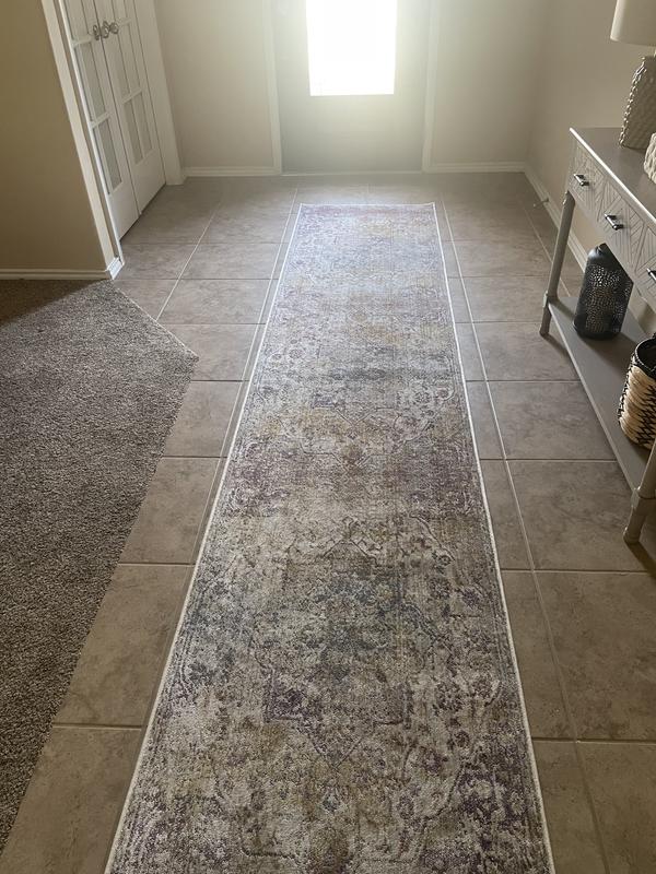 Customer photo for review titled "Rug Looks Weird"