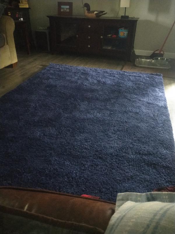 Customer photo for review titled "Beautiful rug"