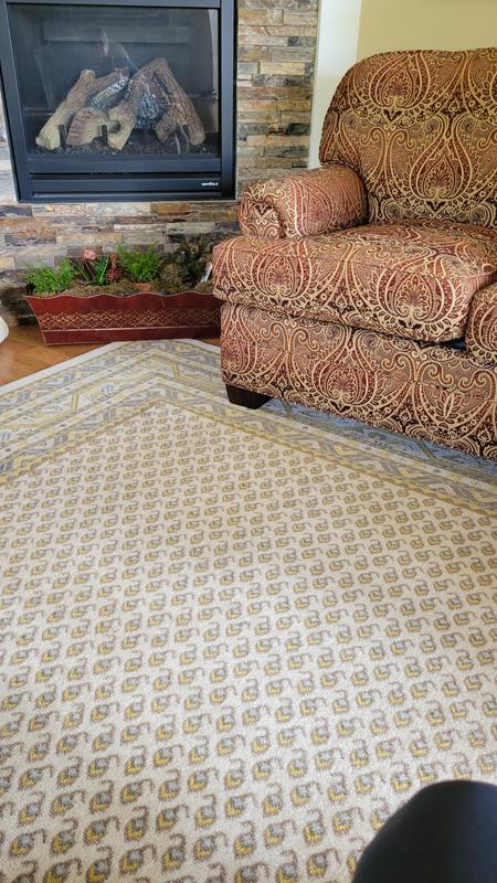 Customer photo for review titled "Not the color expected"