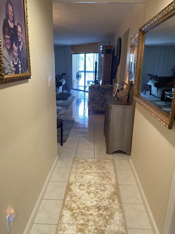 Customer photo for review titled "Hallway Runner"