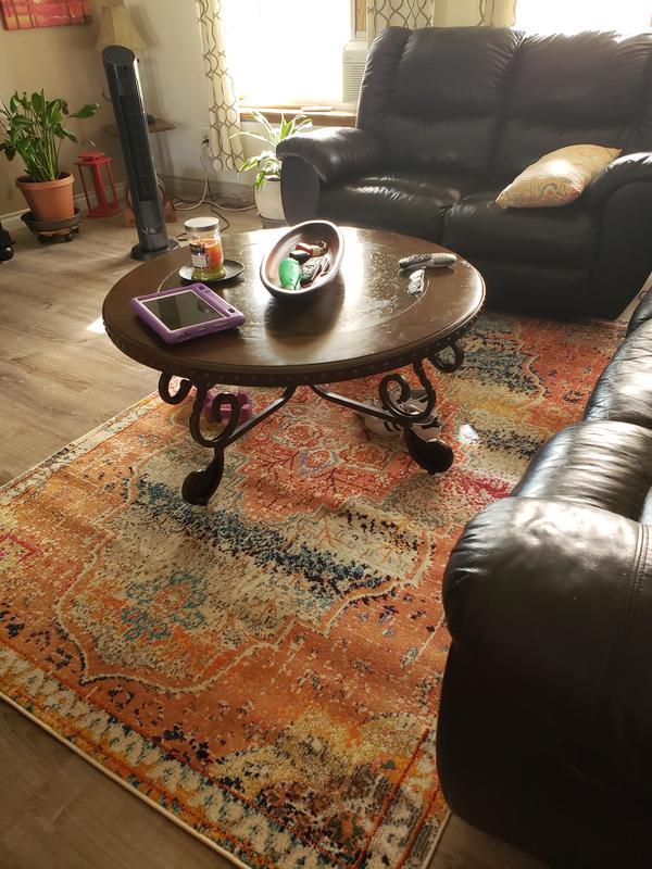 Customer photo for review titled "Spruced up the livingroom"