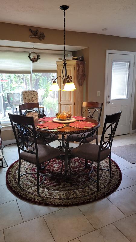 Customer photo for review titled "LOVE LOVE LOVE My New Rug!!"