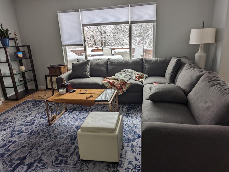 Customer photo for review titled "Good looking rug!! Get it!!"