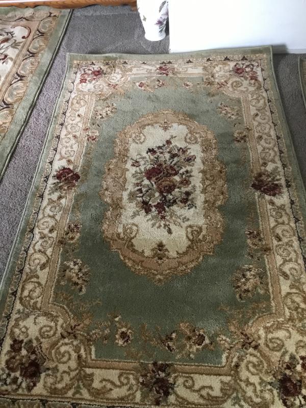Customer photo for review titled "My new rug!"