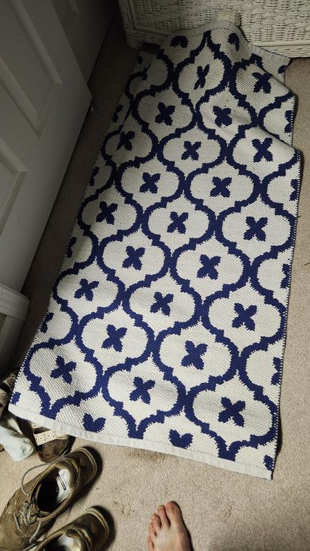 Customer photo for review titled "Washable?  NOT.- false advertising"