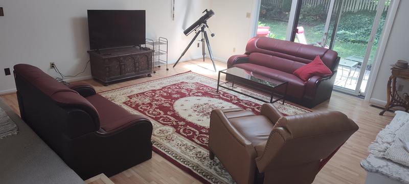 Customer photo for review titled "Nice rug"