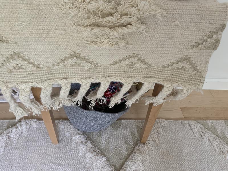 Customer photo for review titled "Color is yellow with a hint of green"