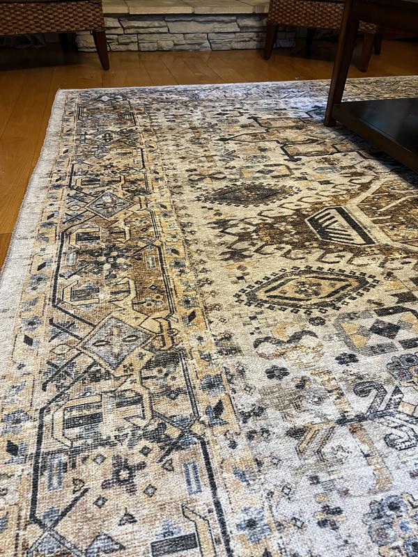 Customer photo for review titled "Rug colors aren’t as muted"