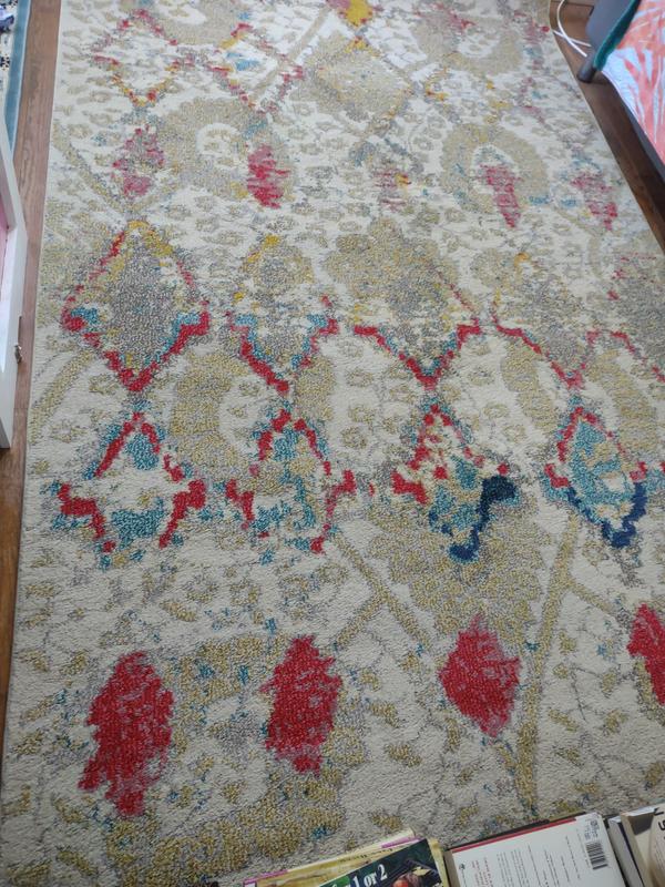 Customer photo for review titled "Perfect rug!"