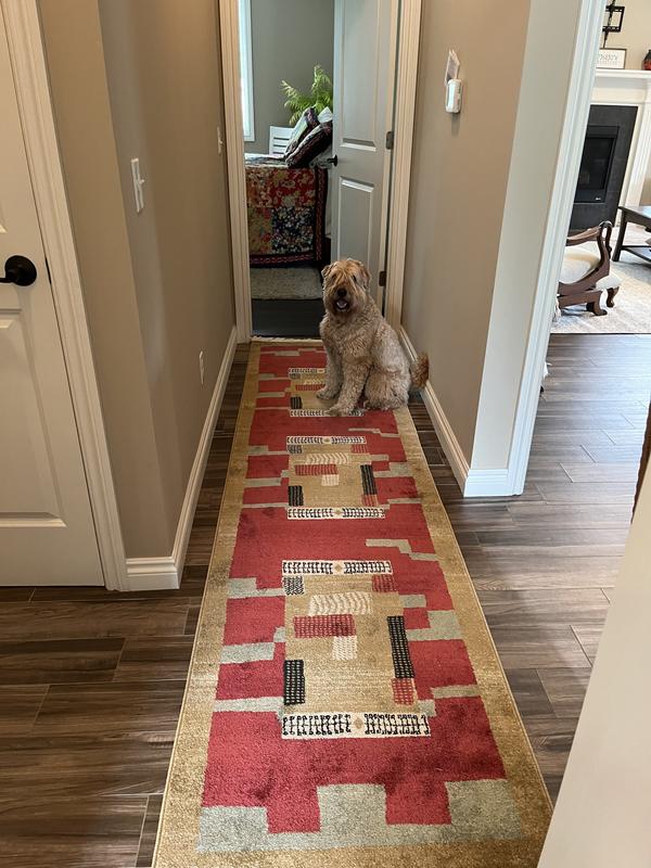 Customer photo for review titled "Hallway runner"