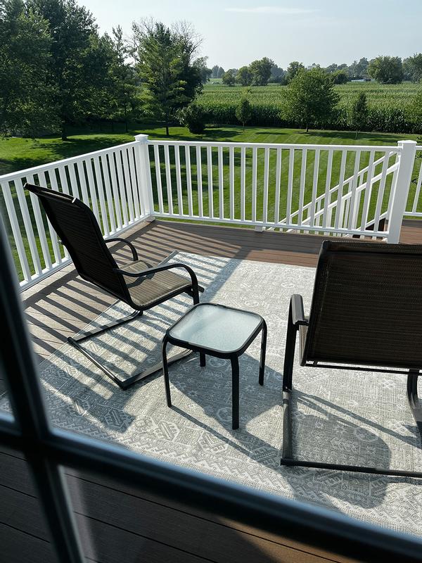 Customer photo for review titled "Beautiful Rug"