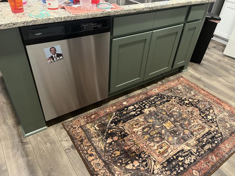 Customer photo for review titled "Great quality and beautiful rug!"