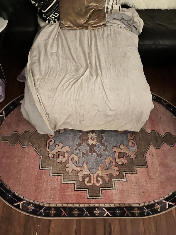 Customer photo for review titled "Beautiful rug!"