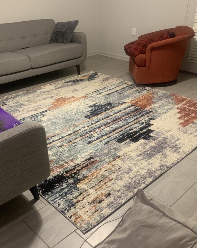Customer photo for review titled "Perfect rug!"