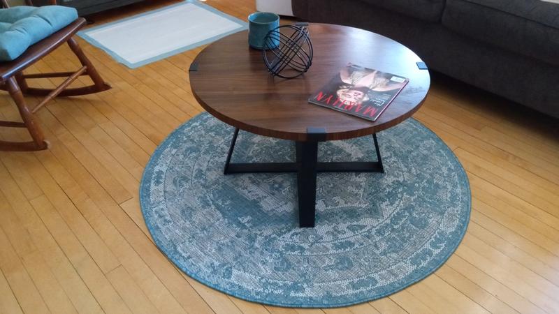 Customer photo for review titled "Aqua 4'x4'"